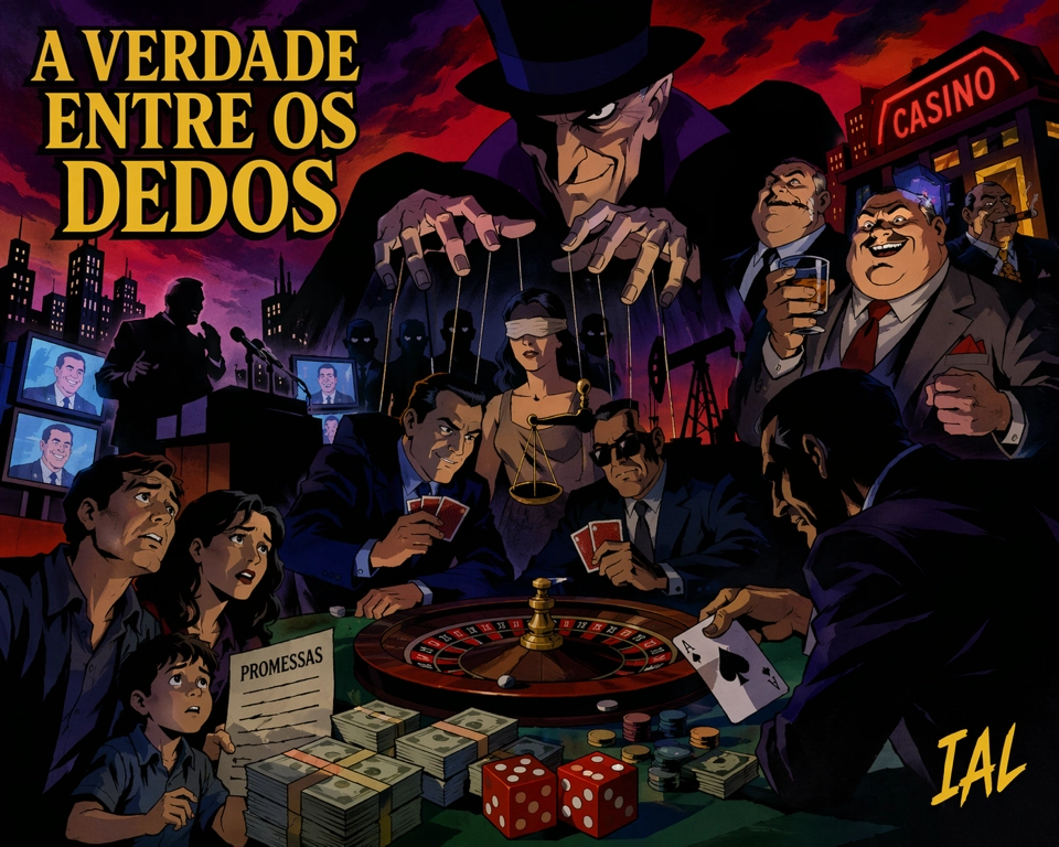 Arte de A Verdade Entre os Dedos